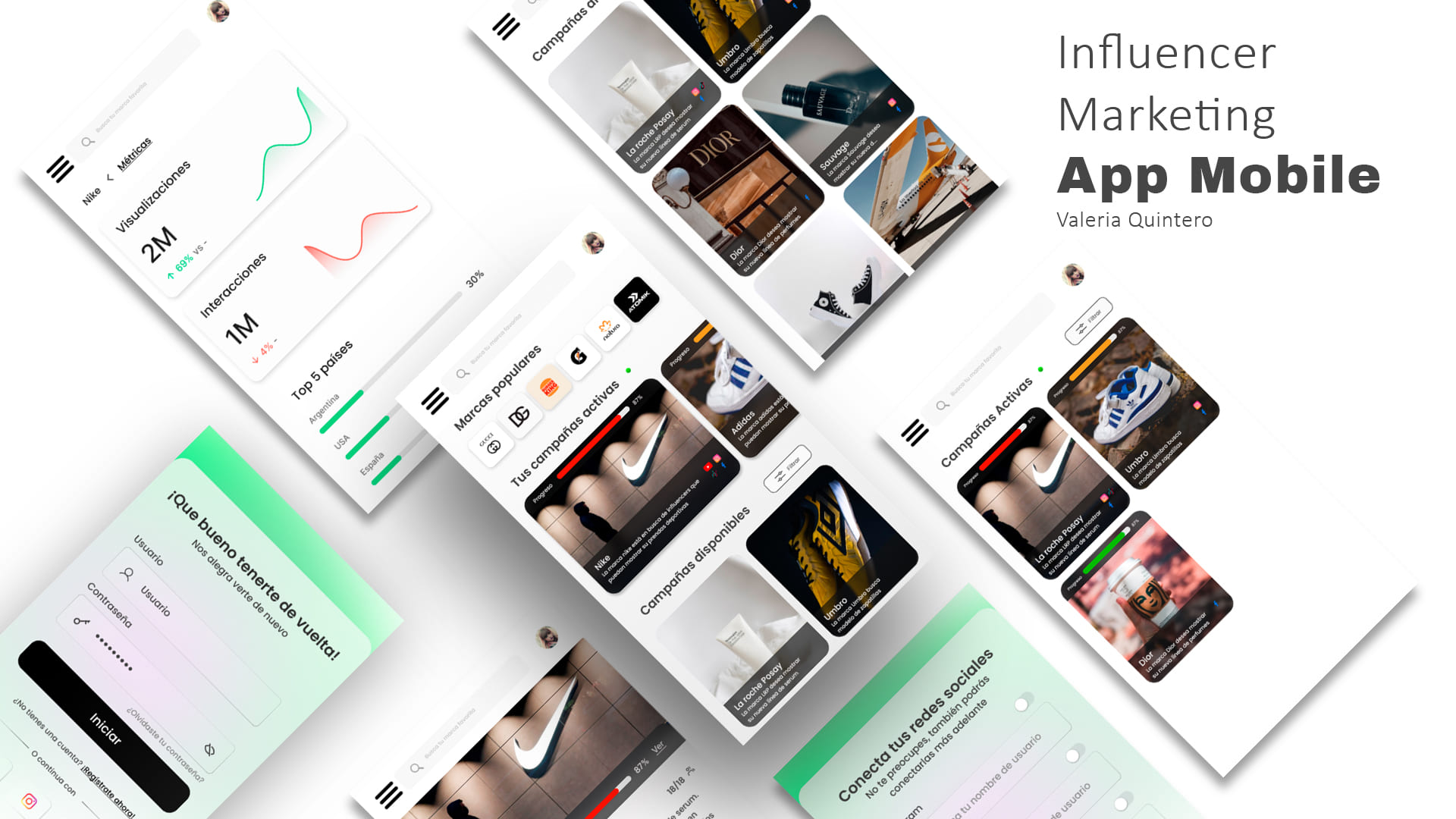 Influencer Marketing — app connecting micro-influencers with brands